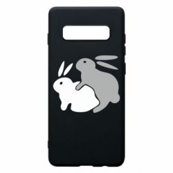 Чехол для Samsung S10+ Кролики - PrintSalon