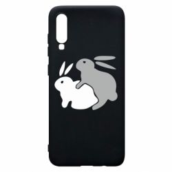 Чехол для Samsung A70 Кролики - PrintSalon