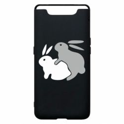 Чехол для Samsung A80 Кролики - PrintSalon