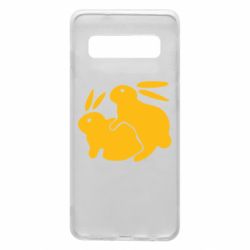 Чехол для Samsung S10 Кролики - PrintSalon