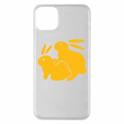 Чехол для iPhone 11 Pro Max Кролики - PrintSalon