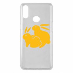 Чехол для Samsung A10s Кролики - PrintSalon