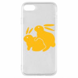 Чехол для iPhone SE 2020 Кролики - PrintSalon