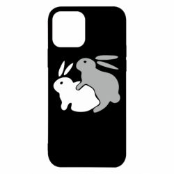 Чехол для iPhone 12 Кролики - PrintSalon