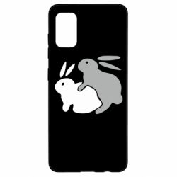 Чехол для Samsung A41 Кролики - PrintSalon