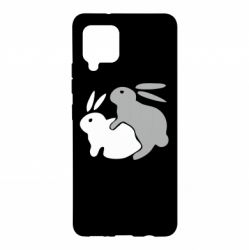 Чехол для Samsung A42 5G Кролики - PrintSalon