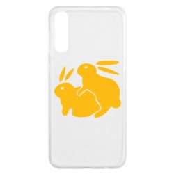 Чехол для Samsung A50 Кролики - PrintSalon