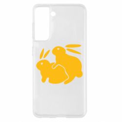Чехол для Samsung S21 Кролики - PrintSalon