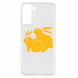 Чехол для Samsung S21+ Кролики - PrintSalon