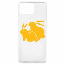 Чехол для Oppo A73 Кролики - PrintSalon