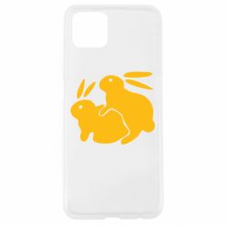 Чехол для Oppo A92s Кролики - PrintSalon