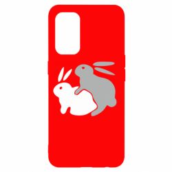 Чехол для Oppo Reno 5 4G Кролики - PrintSalon