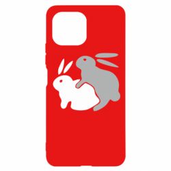 Чехол для Xiaomi Mi11 Lite Кролики - PrintSalon