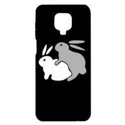 Чехол для Xiaomi Redmi Note 9S/9Pro/9Pro Max Кролики - PrintSalon