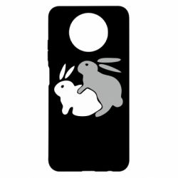 Чехол для Xiaomi Redmi Note 9 5G/Redmi Note 9T Кролики - PrintSalon