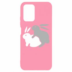 Чехол для Xiaomi Redmi Note 10 Кролики - PrintSalon