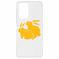 Чехол для Xiaomi Redmi Note 10 Pro Кролики - PrintSalon