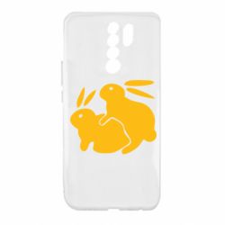 Чехол для Xiaomi Redmi 9 Кролики - PrintSalon