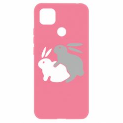 Чехол для Xiaomi Redmi 9c Кролики - PrintSalon