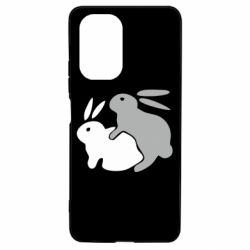 Чехол для Xiaomi Poco F3/K40 Кролики - PrintSalon