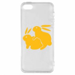 Чехол для iPhone5/5S/SE Кролики - PrintSalon