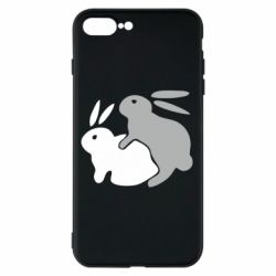 Чехол для iPhone 8 Plus Кролики - PrintSalon