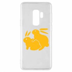 Чехол для Samsung S9+ Кролики - PrintSalon