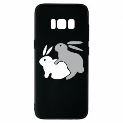 Чехол для Samsung S8 Кролики - PrintSalon