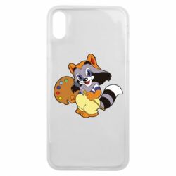 Чехол для iPhone Xs Max Крошка Енот - PrintSalon