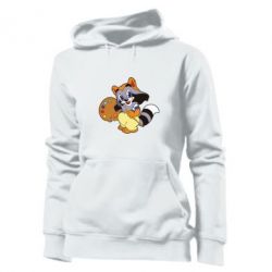 Женское худи Крошка Енот - PrintSalon