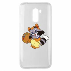 Чехол для Xiaomi Pocophone F1 Крошка Енот - PrintSalon