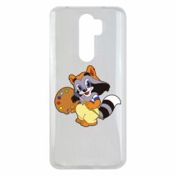 Чехол для Xiaomi Redmi Note 8 Pro Крошка Енот - PrintSalon