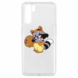 Чехол для Oppo A91/Reno3 Крошка Енот - PrintSalon