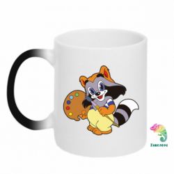 Чашка-хамелеон Крошка Енот - PrintSalon