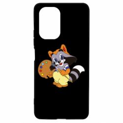 Чехол для Xiaomi Poco F3/K40 Крошка Енот