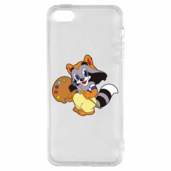 Чехол для iPhone5/5S/SE Крошка Енот - PrintSalon