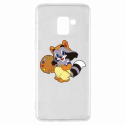 Чехол для Samsung A8+ 2018 Крошка Енот - PrintSalon
