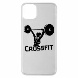 Чехол для iPhone 11 Pro Max Кроссфит со штангой