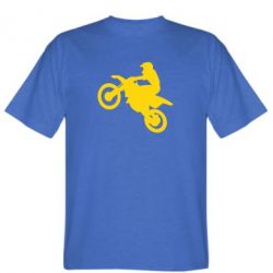 Мужская футболка Stedman Кроссовый мотоцикл - PrintSalon