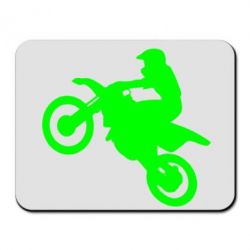 Коврик для мыши Кроссовый мотоцикл - PrintSalon