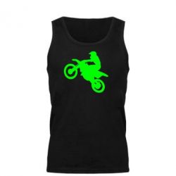 Мужская майка Кроссовый мотоцикл - PrintSalon