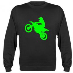 Cвитшот Кроссовый мотоцикл - PrintSalon