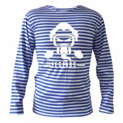 Тельняшка с длинным рукавом Кровавая ищейка - PrintSalon
