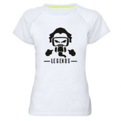 Женская футболка для спорта Кровавая ищейка - PrintSalon