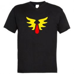 Мужская футболка  с V-образным вырезом Кровавые Ангелы - WarHammer - PrintSalon