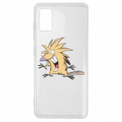Чехол для Samsung A41 Крутые бобры-PrintSalon Чехол для Samsung A41 Крутые бобры