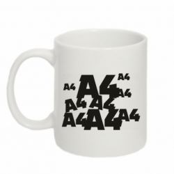 Чашка 320ml A4 Pattern