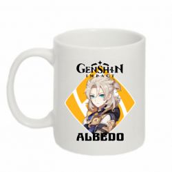 Чашка 320ml Albedo Genshin Impact - PrintSalon