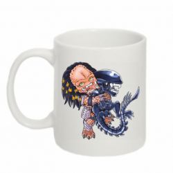 Чашка 320ml Alien vs Predator-PrintSalon Чашка 320ml Alien vs Predator