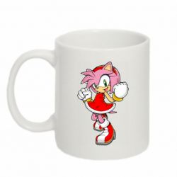 Чашка 320ml Amy Rose with smile - PrintSalon